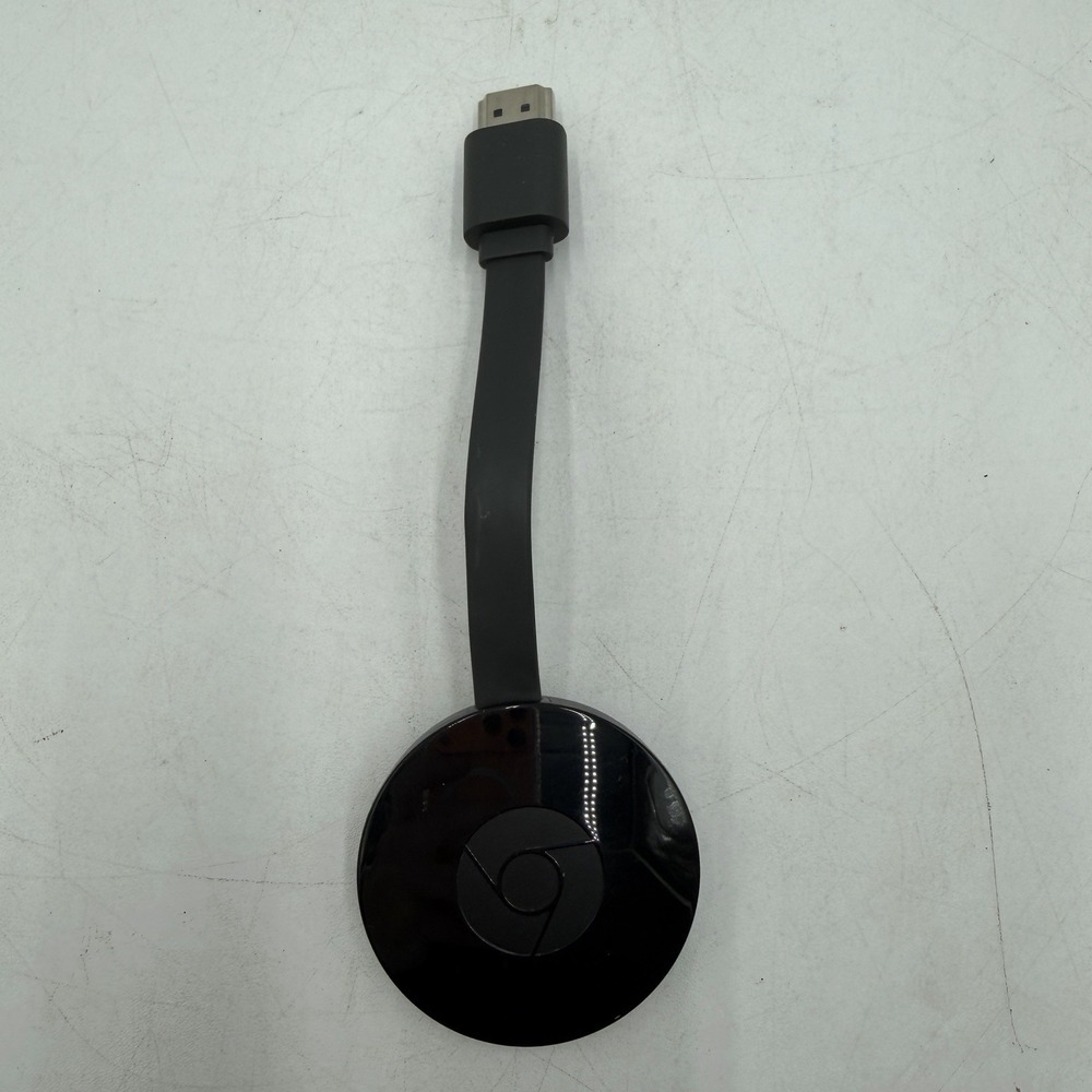 Google Chromecast Model NC2-6A5 HDMI Black 2nd Device Only